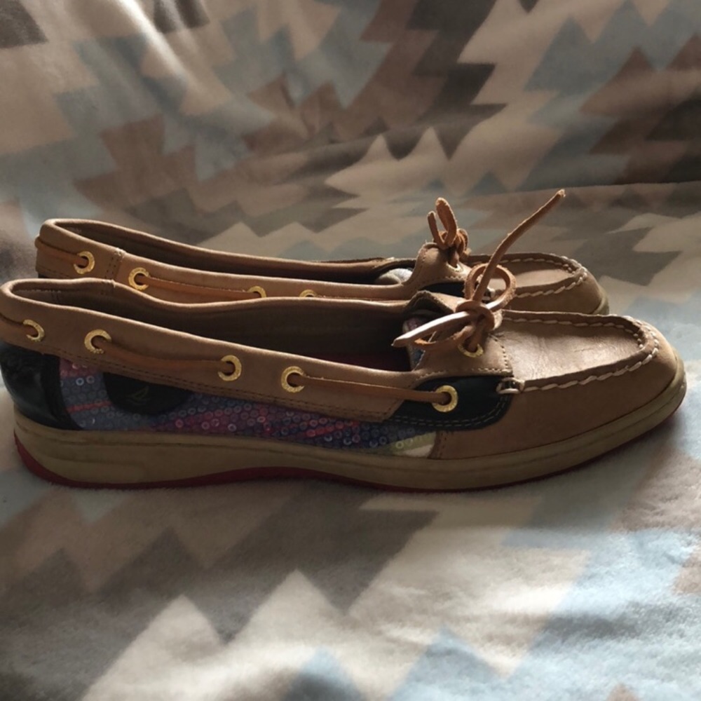 Sperry Top Sliders. Women's size 9